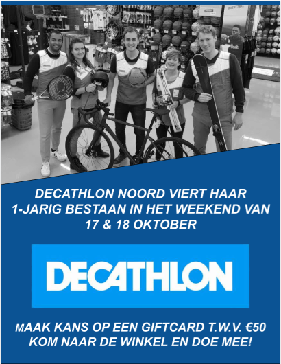 1 jaar decathlon