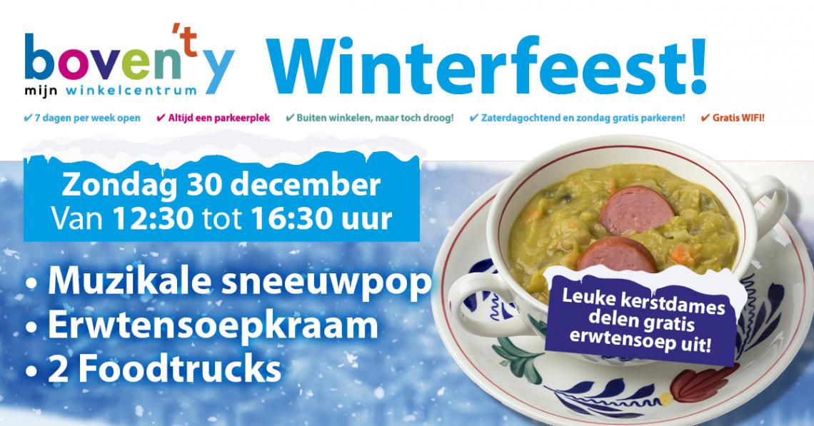 Winterfeest op winkelcentrum Boven 't Y 30 december 2018